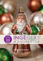 2020 Ornament Catalog<br>Inge-glas Manufaktur